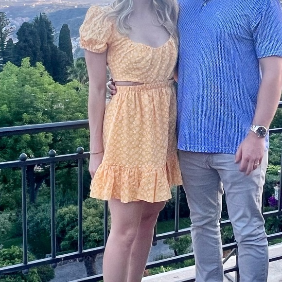 Likely Yellow Isabella Embroidered Eyelet Dress - Picture 4 of 4